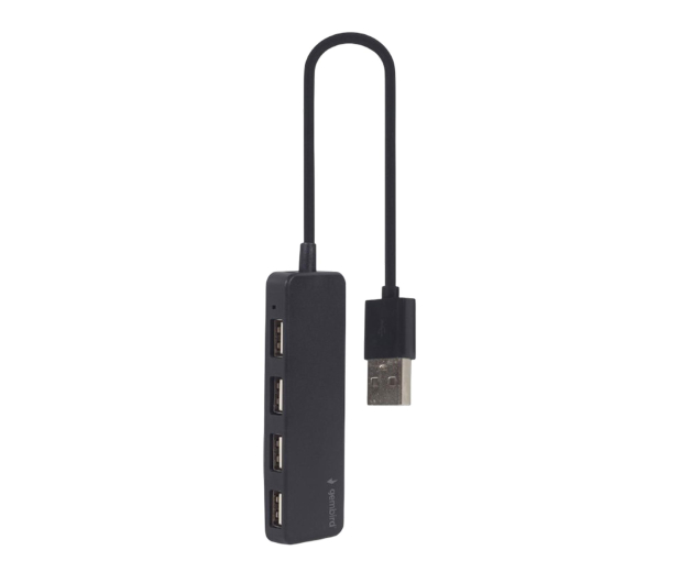 Gembird HUB USB 2.0 4-porty, czarny - 1351745 - zdjęcie